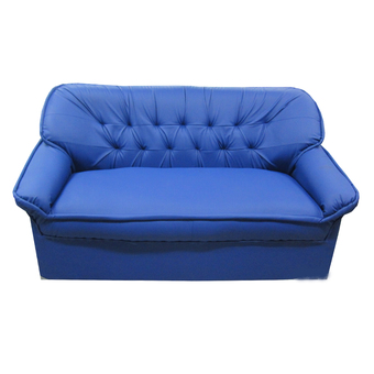 ENZIO โซฟา 3 ที่นั่ง หุ้มหนังอย่างดี สีน้ำเงิน (คละแบบ) รุ่น 3 seater sofa