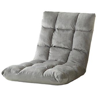 HOUSE BRANDเก้าอี้ญี่ปุ่นปรับเอนได้6ระดับ ขนาด110 x 50 x 15ซม. (Gray)