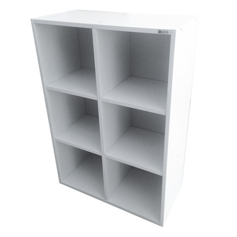 Besta ชั้นเอนกประสงค์ 6ช่อง BIM-716 (สีขาว)
