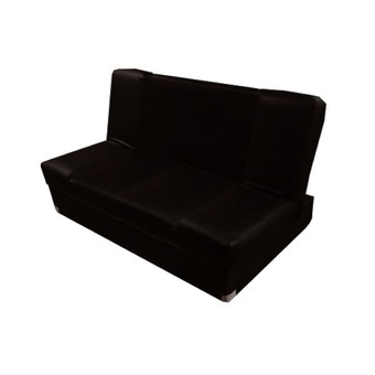 PT โซฟาปรับนอน 2 ที่นั่ง หุ้มหนัง PVC รุ่น SF-2 (สีน้ำตาลเข้ม)