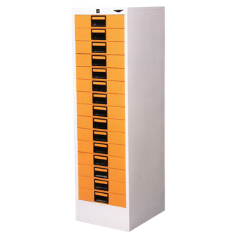 DAXTON ตู้เก็บเอกสาร 15 ลิ้นชัก รุ่น 15L (Orange /Cream)