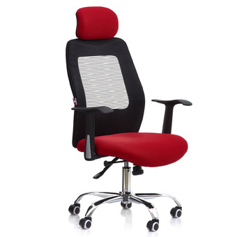 FUR-DECO เก้าอี้สำนักงาน รุ่น MONO (สีแดง-ดำ)
