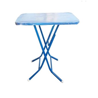 Asia โต๊ะพับหน้าเหล็ก3ฟุต T24 (สีน้ำเงิน)