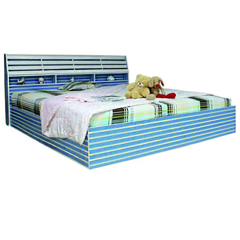 ENZIO เตียงนอนแฟนตาซี ขนาด 3.5 ฟุต(113x100x210 ซม.) รุ่น Zebra - 3.5 - blue