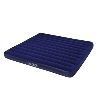 Intex ที่นอนเป่าลม 6 ฟุต (คิง) 183x203x22 ซม. รุ่น 68755 - Blue