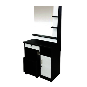 ENZIO โต๊ะเครื่องแป้ง พร้อมสตูล ขนาด 70 ซม. รุ่น DT710A - สีโอ๊คขาว
