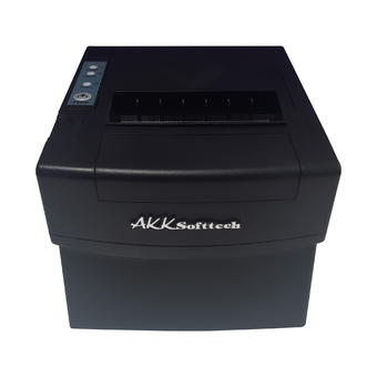 AKK Softtech เครื่องพิมพ์สลิป ใบเสร็จรับเงิน ใบกำกับภาษีอย่างย่อ รุ่น IN-80X 80 mm. (สีดำ)