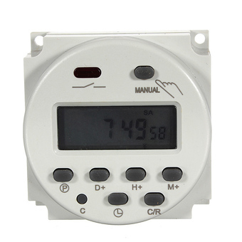 New AC Timer Digital LCD Power Programmable Time Switch 16A Relay 220V