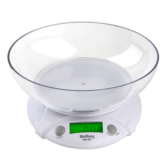 Startupเครื่องชั่งอาหารElectronic Kitchen Scale 7 Kg WH-B09 -สีขาว