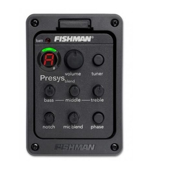 FISHMAN Presys 301 Mic Blend Dual Model Guitar Preamp EQ Tuner Piezo Pickup Beat (Intl)