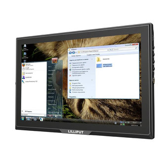 Lillitput FA1014-NP/C/T 10.1 inch HDMI monitor with Multi-point capacitive touchscreen (Black)
