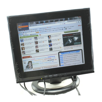 9FINAL LED Industrial CCTV BNC Monitor 12.1&quot; 1 vga input 1024*768, 2 BNC Input และ 1 BNC OutPut