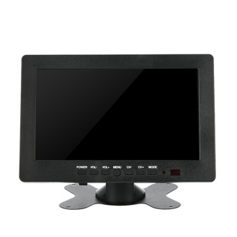 NEW Portable 7&quot; TFT LCD 16:9 Color Monitor Screen VGA BNC AV Input for PC STB CCTV - Intl