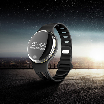 E07 Smart Wristband Waterproof Sports Fitness Tracker Bluetooth Bracelet (Black) AC341 - Intl