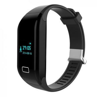 H3 Waterproof 3ATM Touchable Multifunctional Bluetooth Smart Watch Bracelet with Heart Rate Monitor - Intl