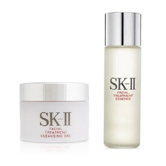 SK-II Facial Treatment Essence 30 ml + Facial Treatment Cleansing Gel 15g