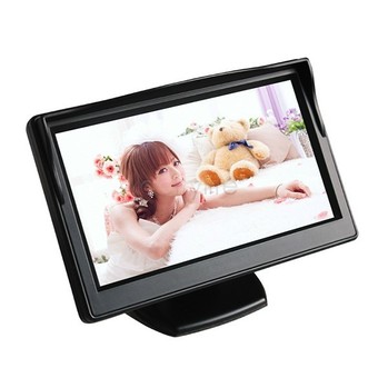 5 inch TFT Color LCD Car Parking Rear View Reverse Monitor High Resolution HD 800*480 Reversing Camera (Intl)