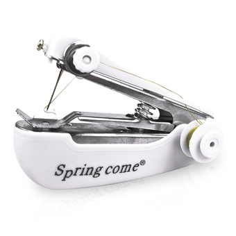 HHsociety จักรเย็บผ้ามือถือ Spring Come Mini (สีขาว)