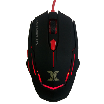 NUBWO เมาส์มาโคร Marco Gaming Mouse X-SERIES รุ่น Kronos X1 (สีดำ)