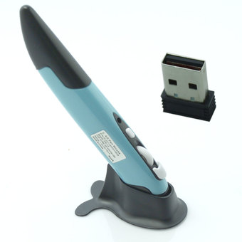 9FINAL เมาส์ปากกา Touch Pen Mouse wireless with Web Browsing - สีฟ้า / ดำ