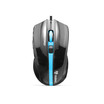 NUBWO Gaming Mouse เปลี่ยนสีได้ 7 สี รุ่น OMRON NM-30 - สีฟ้า