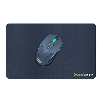 Gview ออปติคอลเกมมิ่งเมาส์ พร้อมแผ่นรองเมาส์เกมมิ่ง (GV03GMP) รุ่น M2P2 - สีดำ