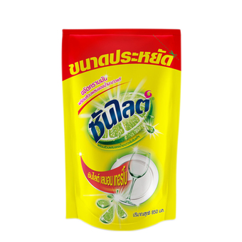 SUNLIGHT ซันไลต์ เลมอน เทอร์โบ น้ำยาล้างจาน ชนิดถุง 850 มล.