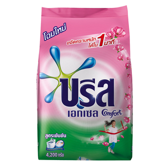 BREEZE เอกเซลคอมฟอร์ทผงซักฟอก 4200 กรัม