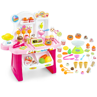 Morestech Mini Market ร้านขายไอศครีม 668-24 (สีชมพู)