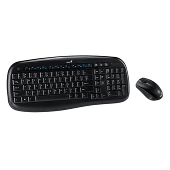 Genius Wireless Multimedia Keyboard Mouse Combo รุ่น KB-8000X