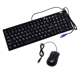Keyboard &amp; Mouse PS/2 TONO รุ่น 1P 730