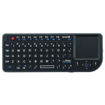 GDC Ultra Mini Keyboard คีบอร์ดพกพา พร้อม Touchpad ในตัว แบตเตอรี่สแตนบายสูงสุดถึง 500 - 700 ชัวโมง (Black)