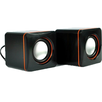 Hi-Fi Speaker ลำโพง คอมพิวเตอร์ รุ่น Wired Speakers (Black)
