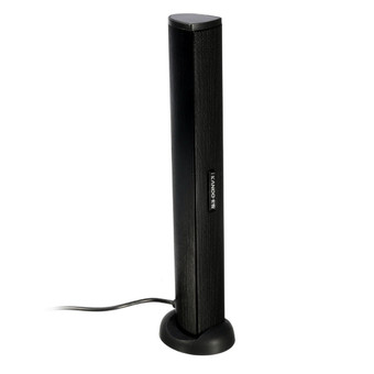 iKANOO N12 Portable USB Laptop Computer PC Speaker Audio Sound Mini Bar Speaker (Black)