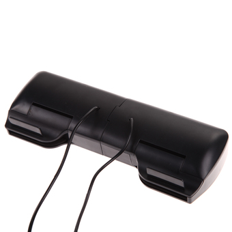 Mini Portable USB Stereo Speaker Soundbar for Notebook Laptop Mp3 Phone PC - Intl