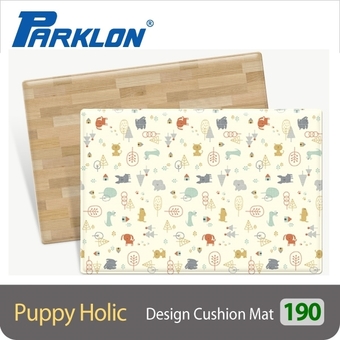 Parklon แผ่นรองคลาน PVC ขนาด 130x190 หนา 1.2 ซม. ลาย Puppy Holic
