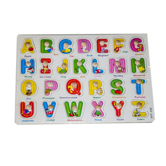 VRTOYS2U กระดานหมุดเรียนรู้ ABC พร้อมคำศัพท์+รูป