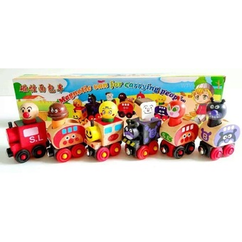 smartbabyandkid รถไฟไม้ ANPANMAN