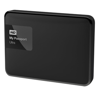 WD My Passport Ultra USB 3.0 Secure 1TB รุ่น WDBGPU0010BBK-PESN New Model (Black)
