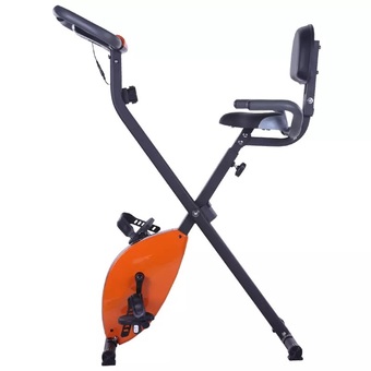 Fitness@Home จักรยานออกกำลังกาย ระบบแม่เหล็ก Magnetic X-Bike รุ่น FN23 (สีส้ม)