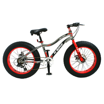 K-BIKE จักรยาน FAT BIKE 20&quot; 6 speed SHIMANO รุ่น 20K-FAT601 (สีแดง/เทา)