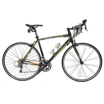 TIGER PELOTON จักรยานเสือหมอบ 16สปีด ขนาด 50 (สีดำเขียว)