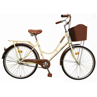 WINN De'sire จักรยานแม่บ้านวินเทจ ล้อ26" (สีครีม)