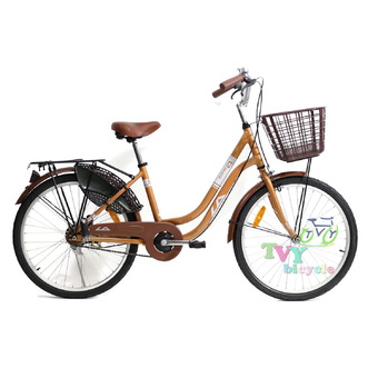 LA Bicycle จักรยาน รุ่น ZONE aluminium (สีน้ำตาล)