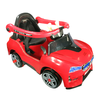 SCM Shop รถเด็กแบตเตอรี่ไฟฟ้า รถบังคับ รถเด็กไฟฟ้า รถเก๋ง หมุนได้ 360 องศา รุ่น 3180 สีแดง 2มอเตอร์