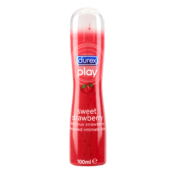 ดูเร็กซ์ เจลหล่อลื่น เพลย์ สวีท สตรอเบอร์รี่ 100มล. Durex Play Sweet Strawbery Lubricant Gel 100ML
