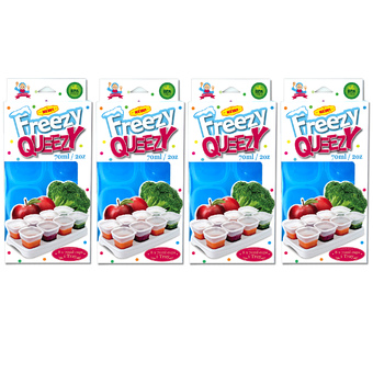 Alpha Baby FREEZY QUEEZY 2OZ BABY CUBES 4 PACK(BLUE)