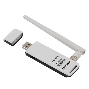 TP-LINK Wireless USB Adapter 150Mbps รุ่น TL-WN722N (White)