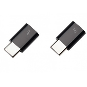 Xiaomi USB Type-C adapter 2 ชิ้น (Black)