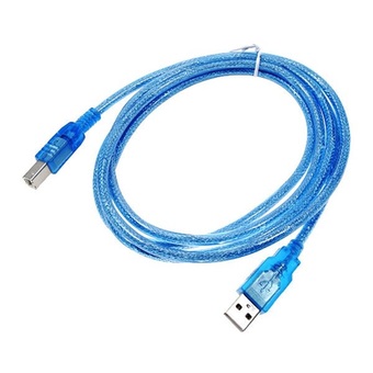 OEM สาย USB TO Printer USB 2.0 ยาว 1.8 M สีฟ้า